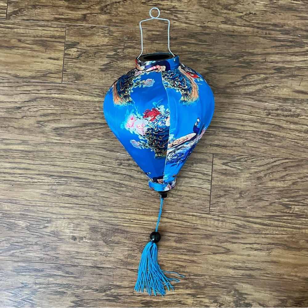 Blue Vietnamese Lantern
